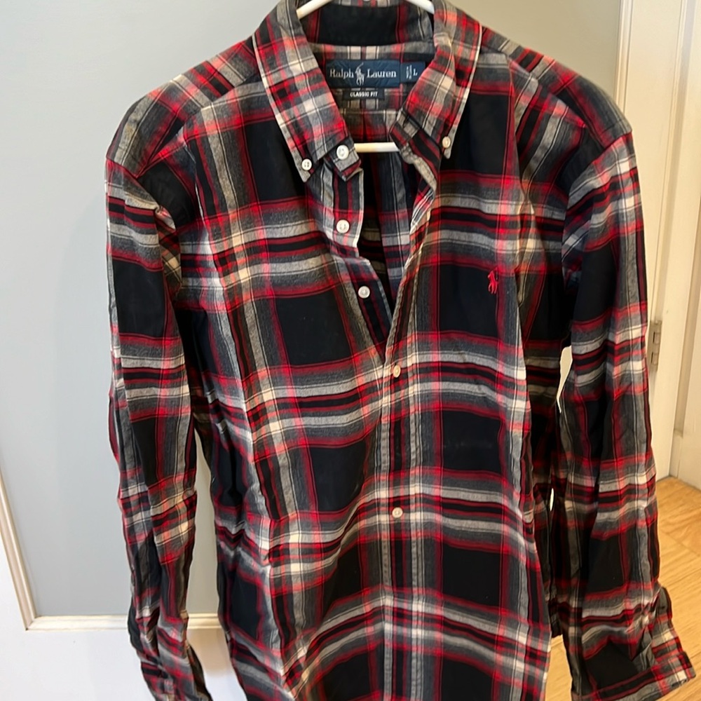 Ralph Lauren men’s plaid shirt